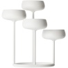 25.1 x 26.3cm - white - candelabra Nappula - Iittala