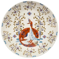 SOLD OUT - Ø22cm - Taika white deep plate - 1022980 - Iittala