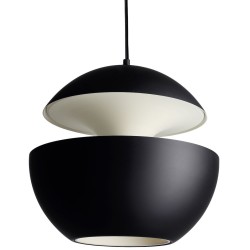 EPUISE – Ø450mm - noir/blanc - Here Comes the Sun - suspension - DCW éditions