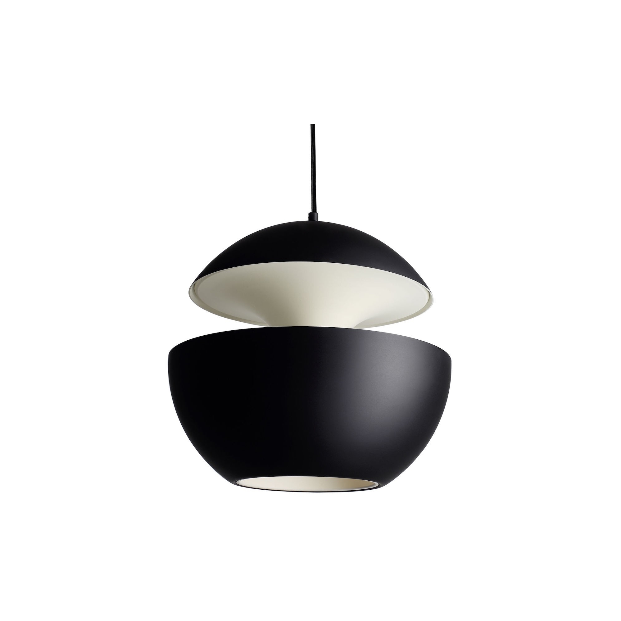 EPUISE – Ø450mm - noir/blanc - Here Comes the Sun - suspension - DCW éditions