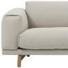 2-seater - Wooly fabric - Rest sofa - Muuto