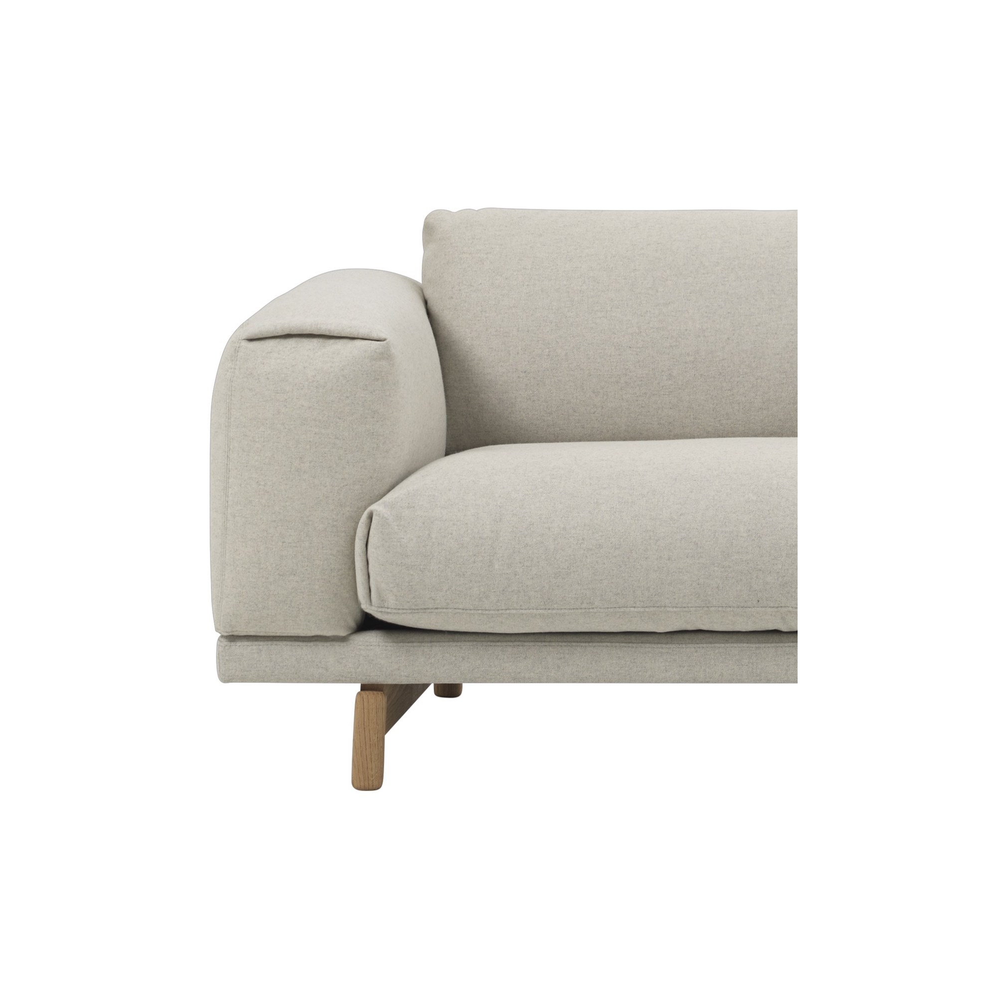 SOLD OUT - studio - Wooly fabric - Rest sofa - Muuto