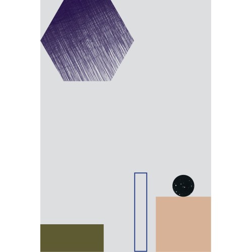 poster Geometry 2 - Ferm Living