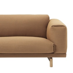 2-seater - Fiord fabric - Rest sofa - Muuto