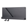 Folded shelf - L51 x P6,9 x H22 cm - noire - Muuto