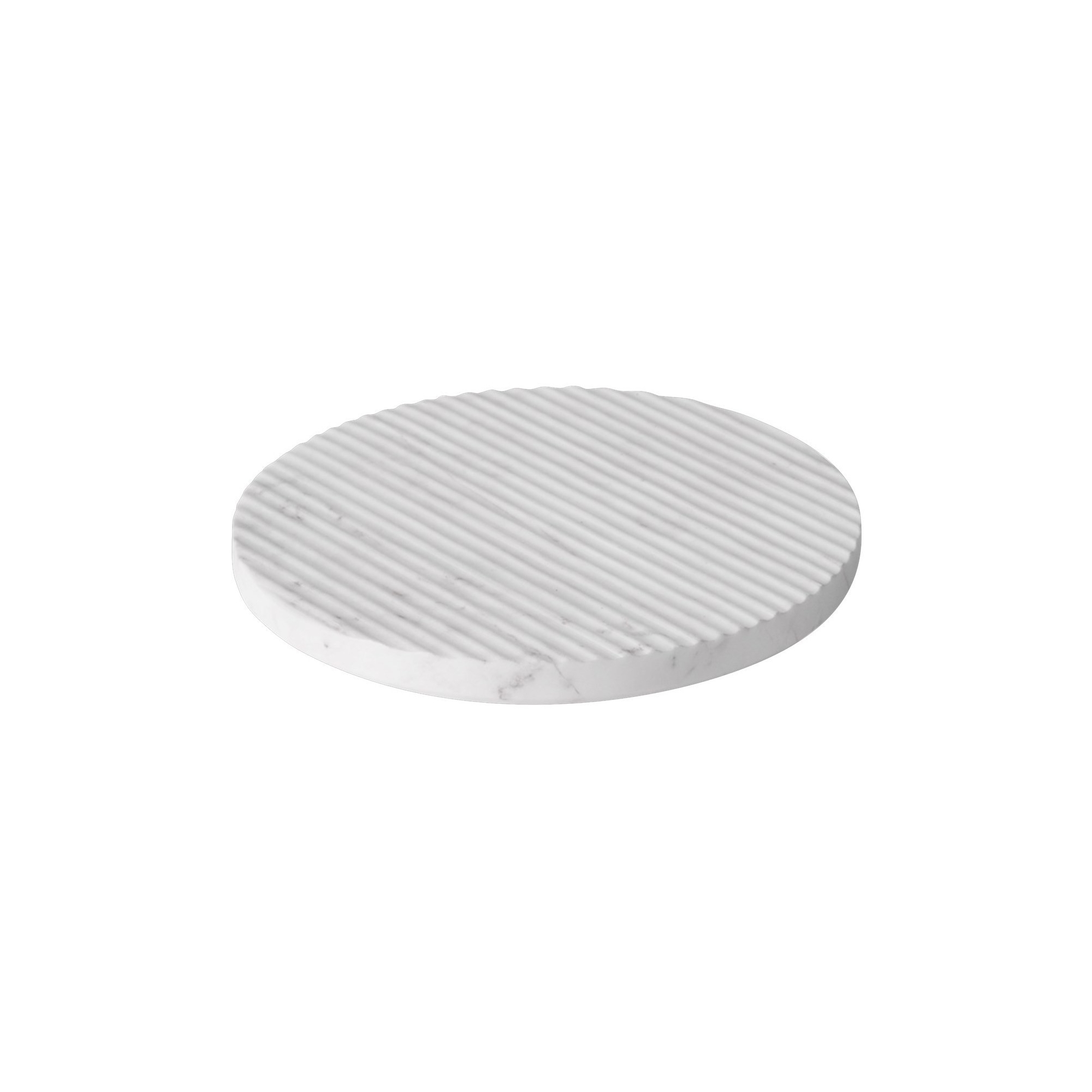 SOLD OUT Ø16cm - white - Groove Trivet - Muuto