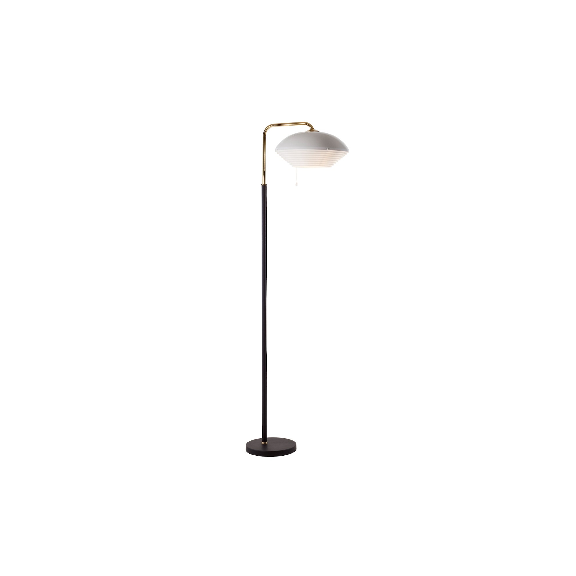 polished brass - A811 floor lamp - Artek