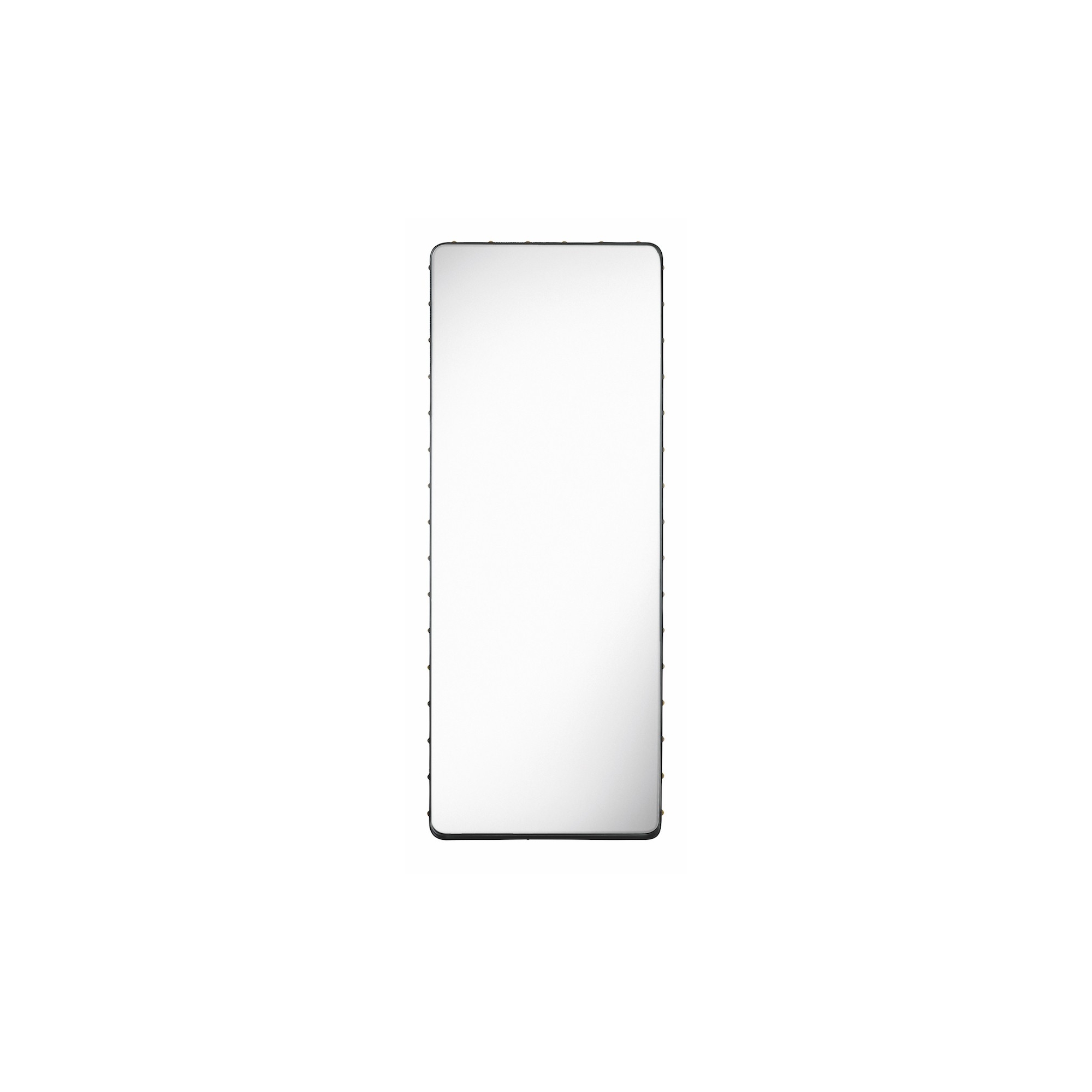 180x70cm - cuir noir - miroir rectangulaire Adnet - Gubi