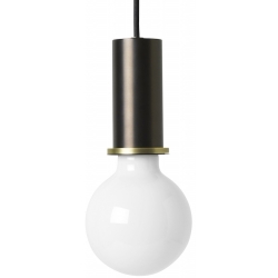 SOLD OUT - low - black brass socket - Collect Lighting - Ferm Living