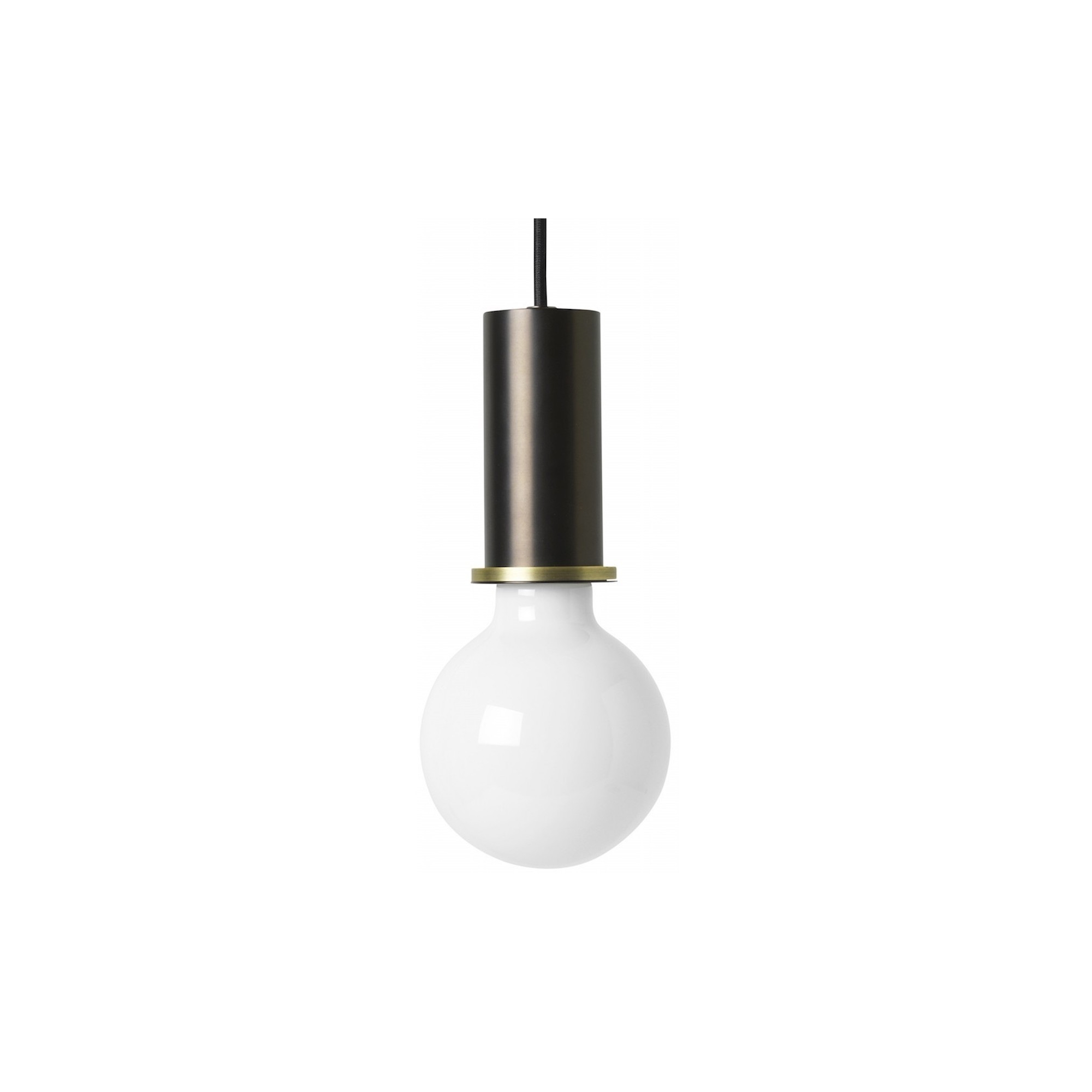 EPUISE - Collect Lighting - petit - laiton noir - base - Ferm Living