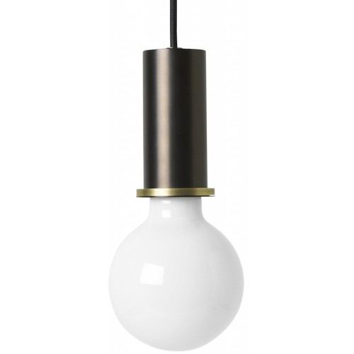 EPUISE - Collect Lighting - petit - laiton noir - base - Ferm Living