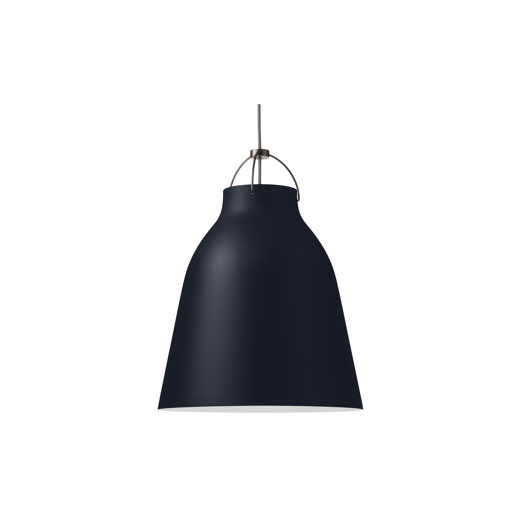 Caravaggio P1 – Dark ultramarine + Grey cable - Fritz Hansen