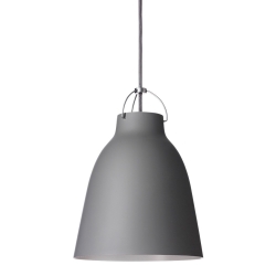 Caravaggio P2 – Matt grey45 + Grey cable - Fritz Hansen