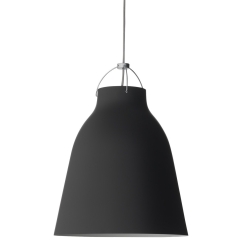 Caravaggio P3 – Matt black + Grey cable - Fritz Hansen