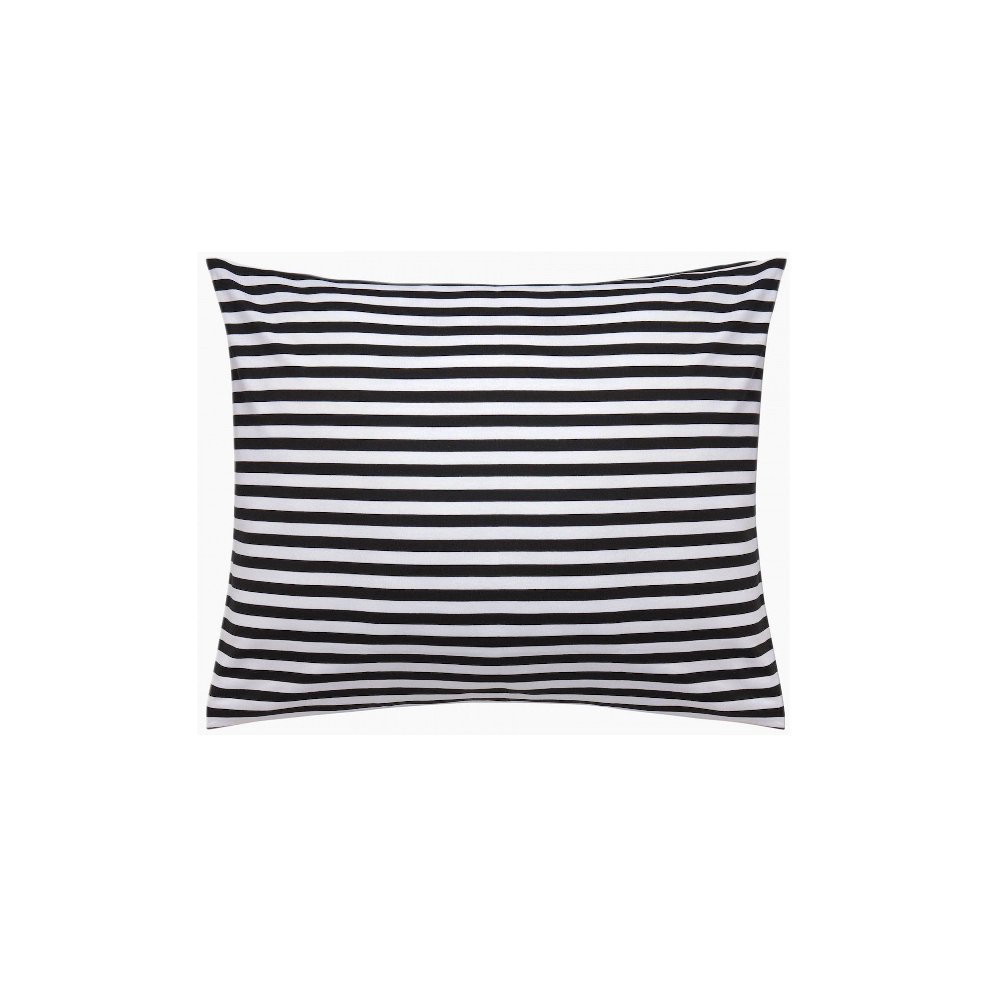 SOLD OUT - 50x60cm - black - Tasaraita pillow case - Marimekko