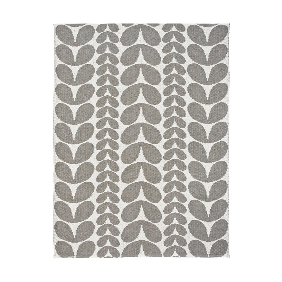 gris béton - 150x200cm - Karin - tapis plastique