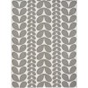 gris béton - 150x200cm - Karin - tapis plastique