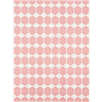 pink pastel - 150x200cm - Anna - plastic rug