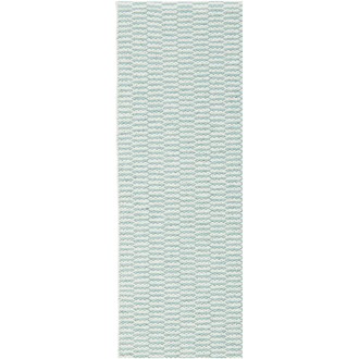 aqua - Pemba - plastic rug*