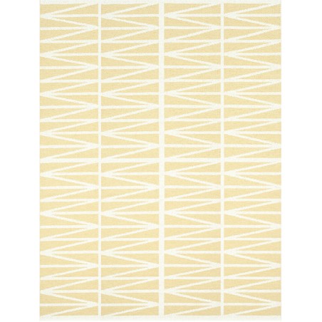 light yellow - 150x200cm - Helmi - plastic rug