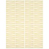 light yellow - 150x200cm - Helmi - plastic rug