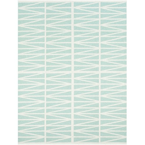 turquoise - 150x200cm - Helmi - tapis plastique