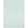 turquoise - 150x200cm - Helmi - plastic rug