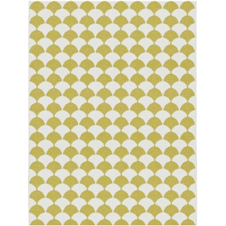 mustard - 150x200cm - Gerda - plastic rug