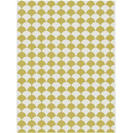 mustard - 150x200cm - Gerda - plastic rug