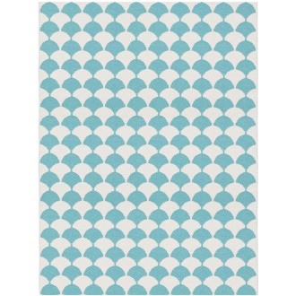 pool blue - 150x200cm - Gerda - plastic rug