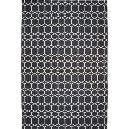 black - 200x300cm - Ingrid - plastic rug