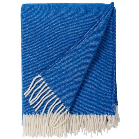 azure - Mono wool blanket