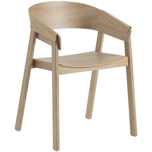 oak - Cover Armchair - Muuto