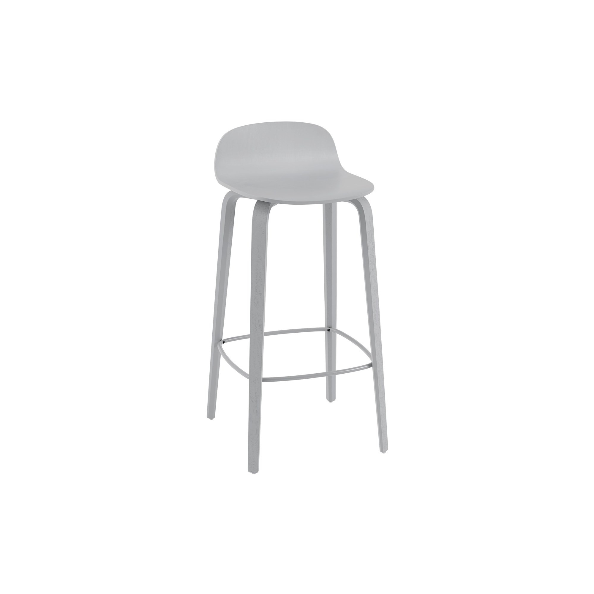 gris - tabouret de bar Visu - Muuto