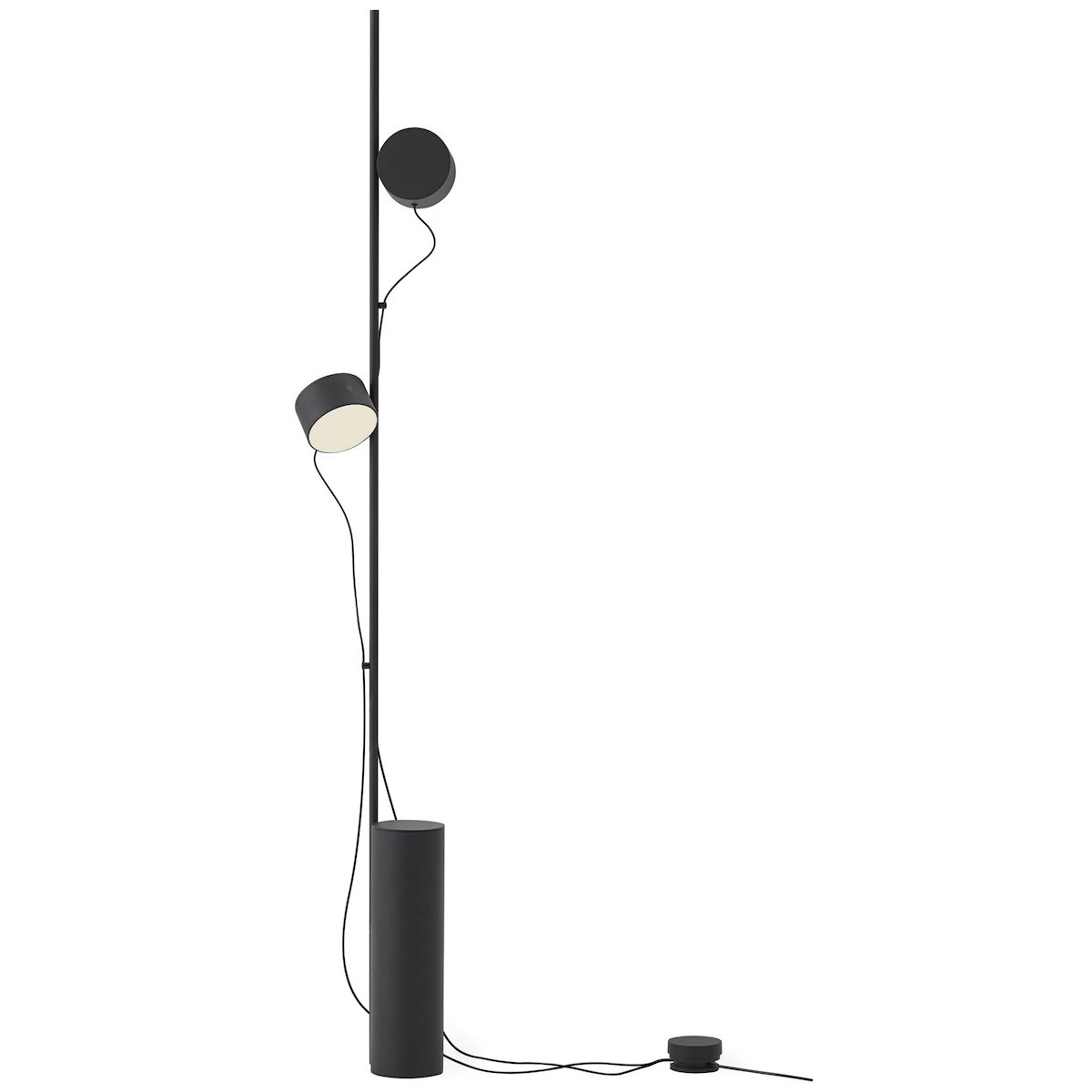 Post floor lamp – Black