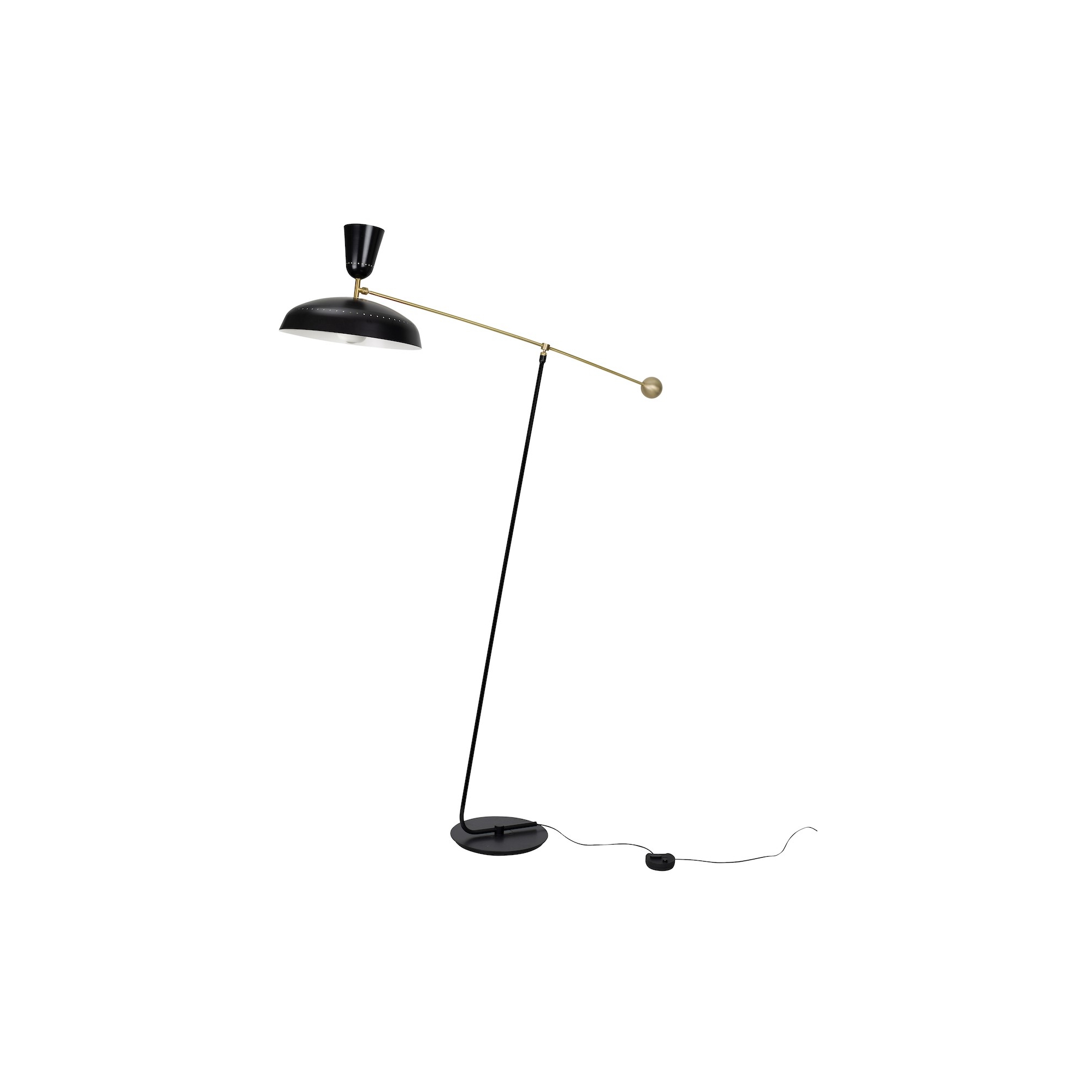 H175 cm – Noir – Lampadaire G1 Large - Sammode