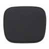 coussin d'assise cuir Easy noir - Fiber chair & armchair - Muuto