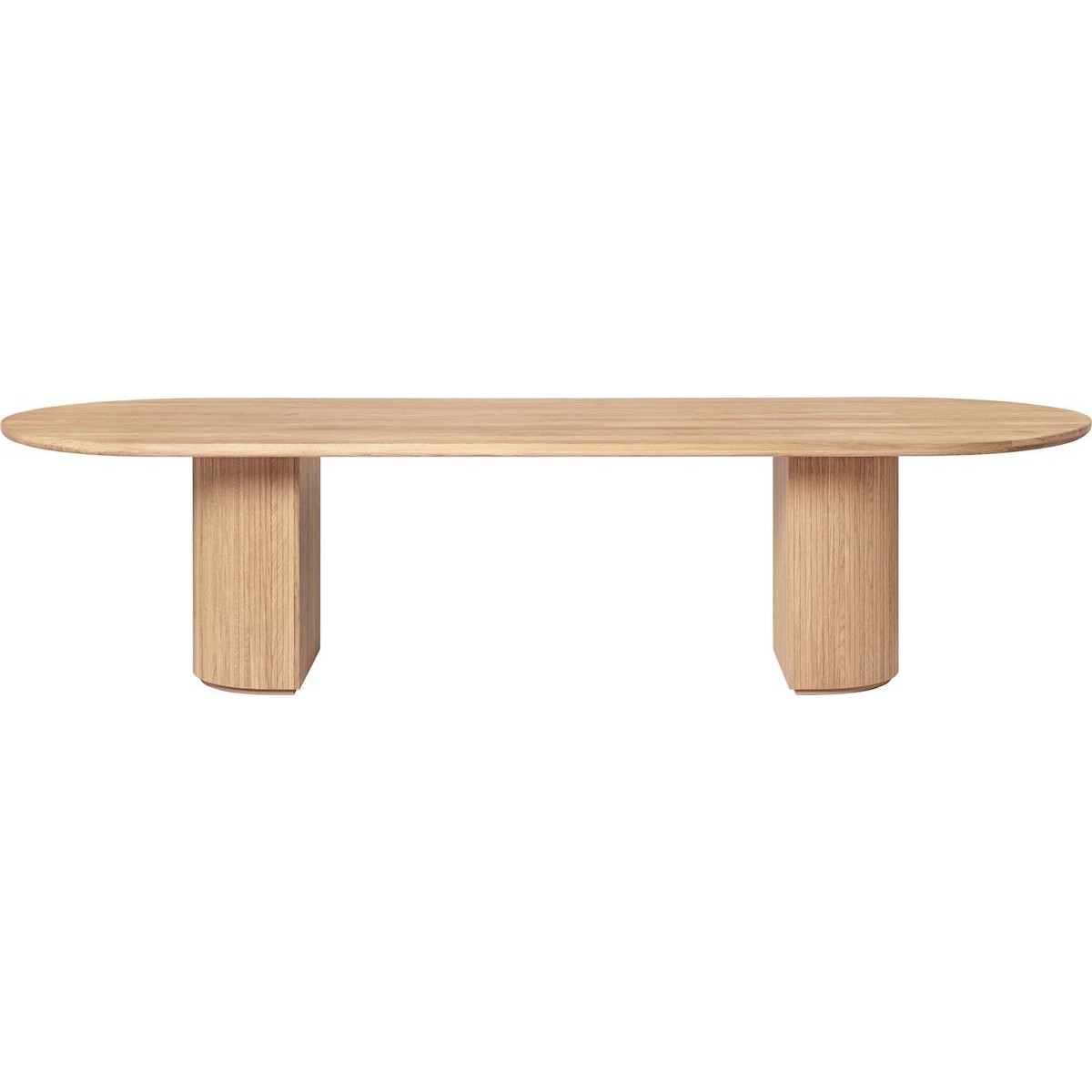 300x105 soaped solid oak Moon Dining Table