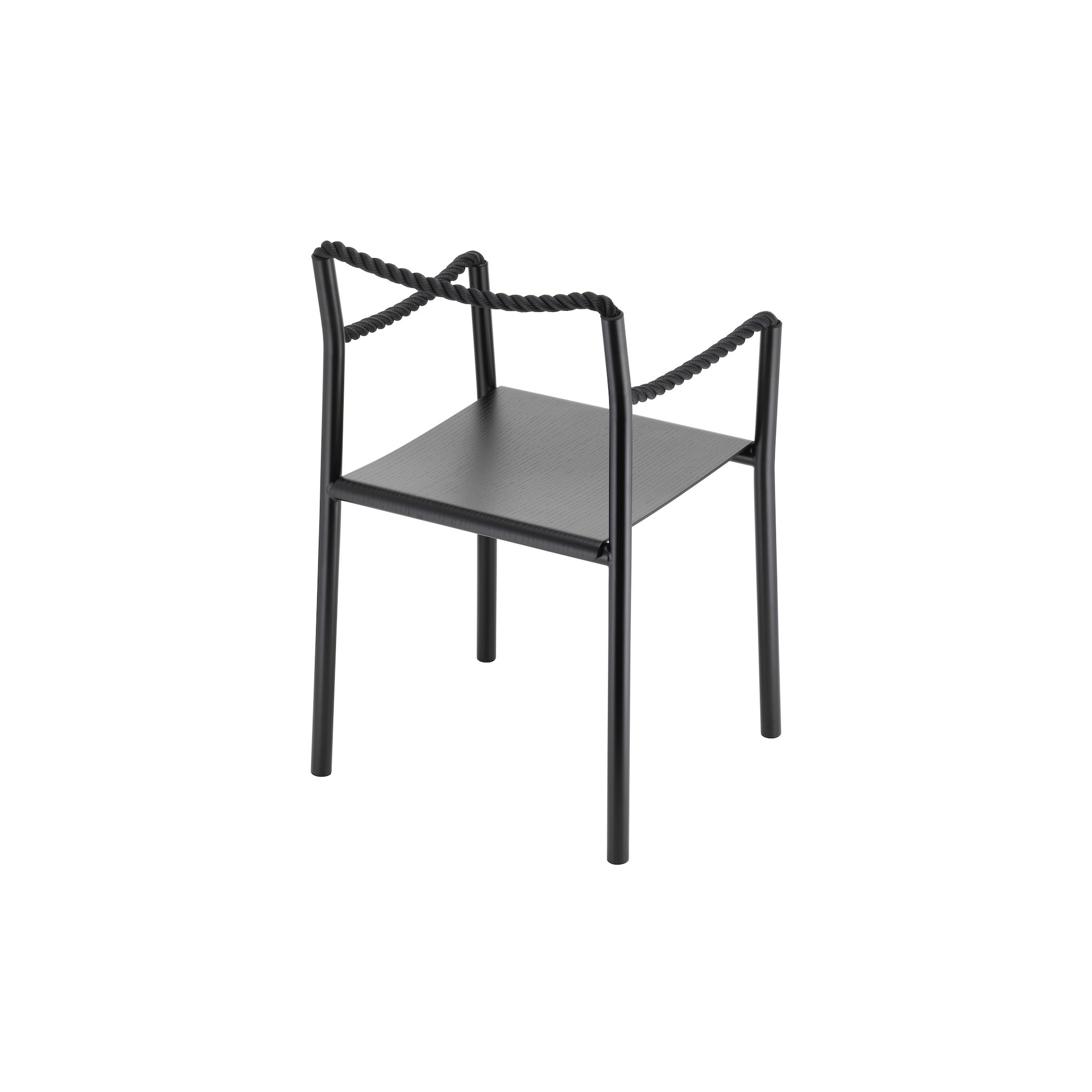 Rope Chair - noire - Artek