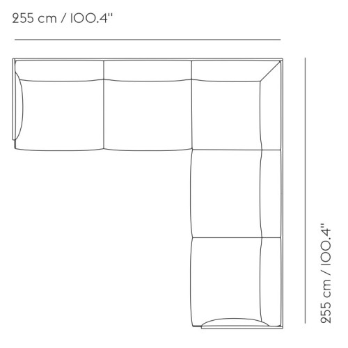 Outline corner - Muuto