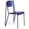 Petit Standard set of 2 chairs - ultra bleu stained oak / ultra bleu legs - HAY