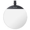 EPUISE - noir - miroir Enter S - Ferm Living