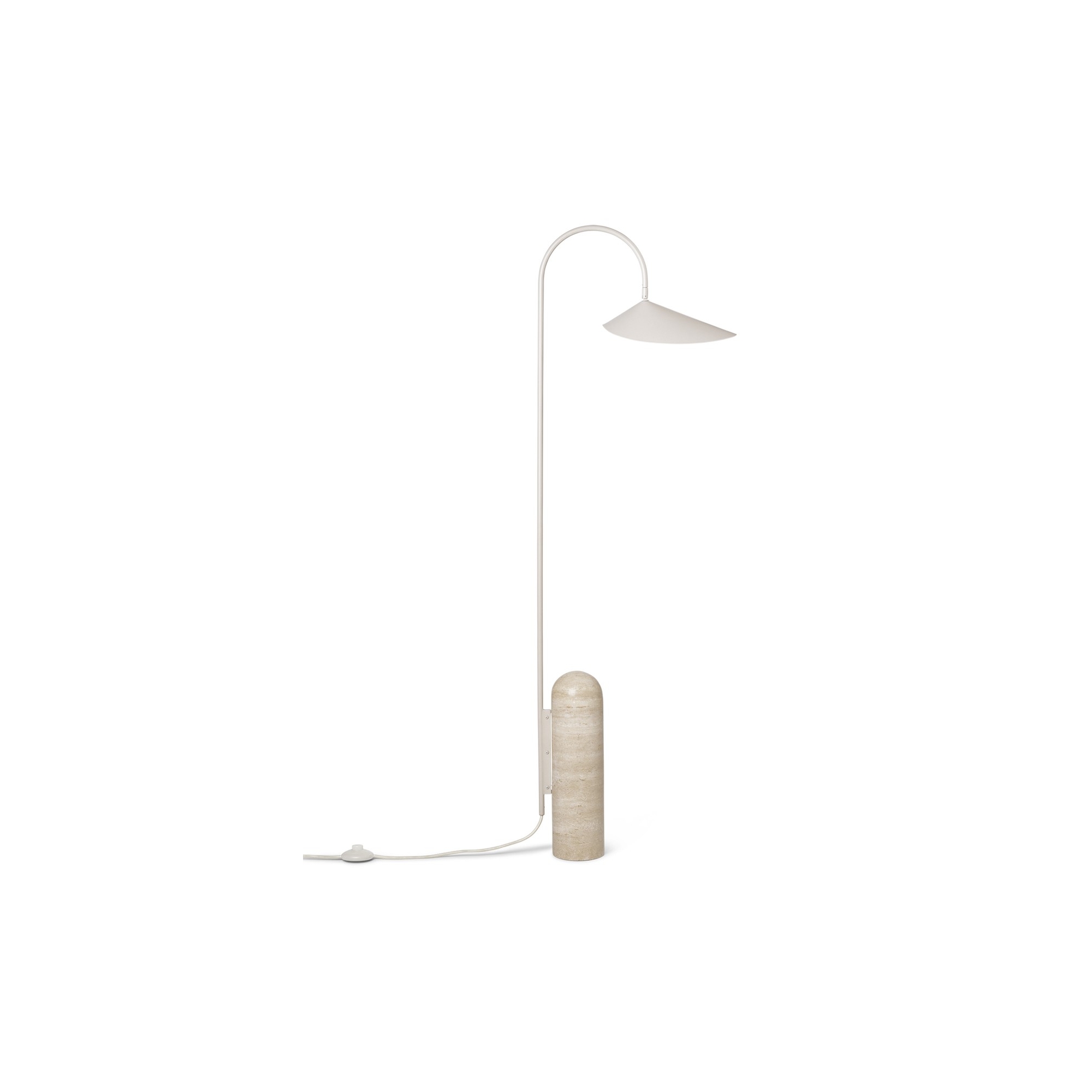 Cashmere Arum floor lamp - Ferm Living