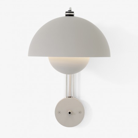 &Tradition – FlowerPot VP8 wall lamp, matt light grey