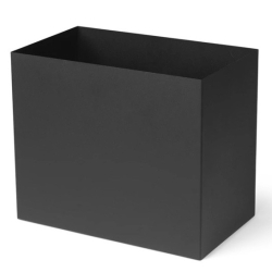 Plant Box Pot Large Large black - Ferm Living