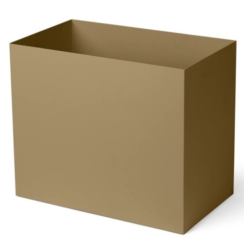 Plant Box Pot Large olive - Ferm Living