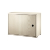 Caisson porte battante - frêne - L58xP30xH42 cm - String Furniture