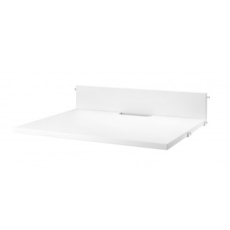 Media Shelf - white - W58xD47xH2 cm - String Furniture