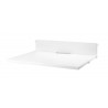 Media Shelf - white - W58xD47xH2 cm - String Furniture