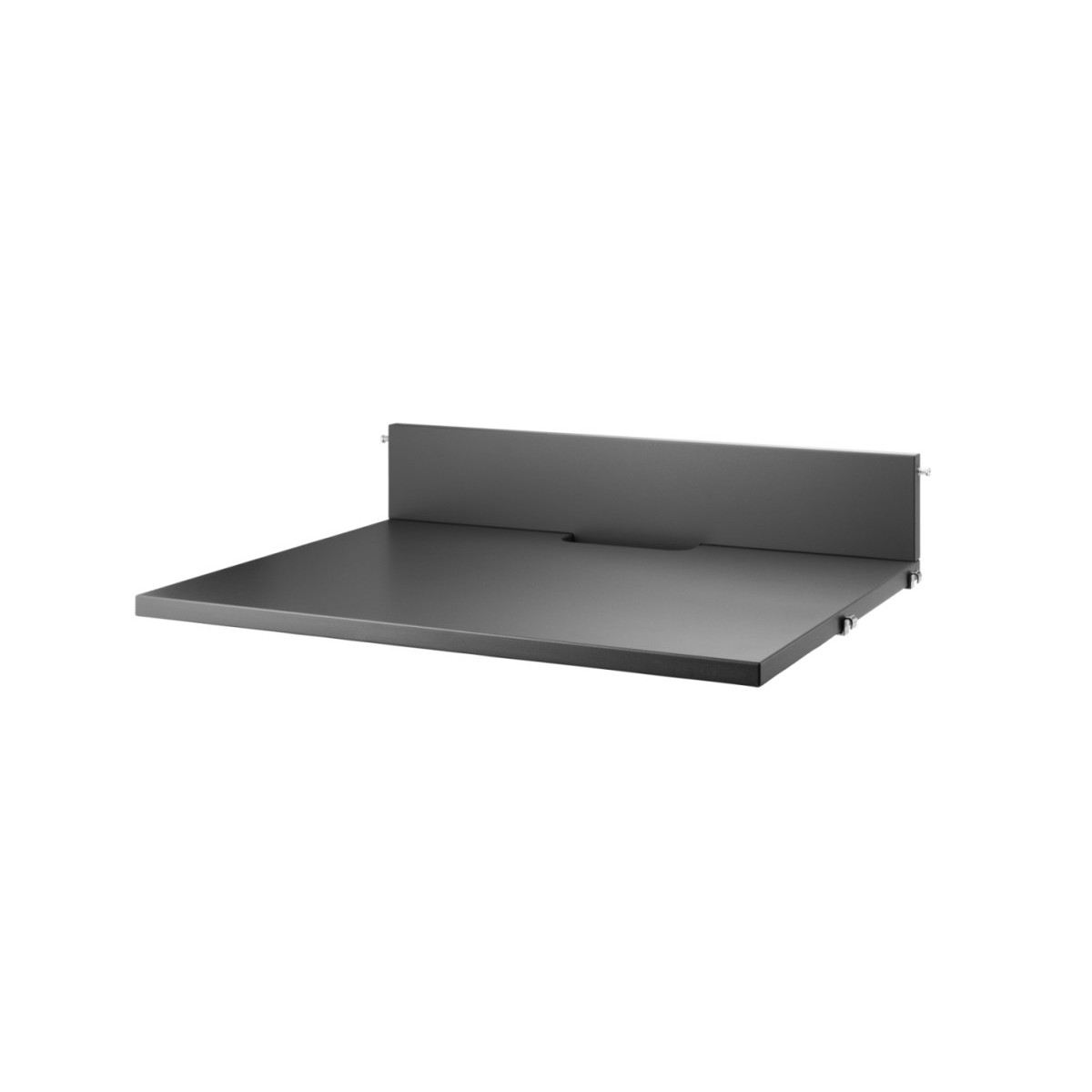 Media Shelf - anthracite - W58xD47xH10 cm - String Furniture